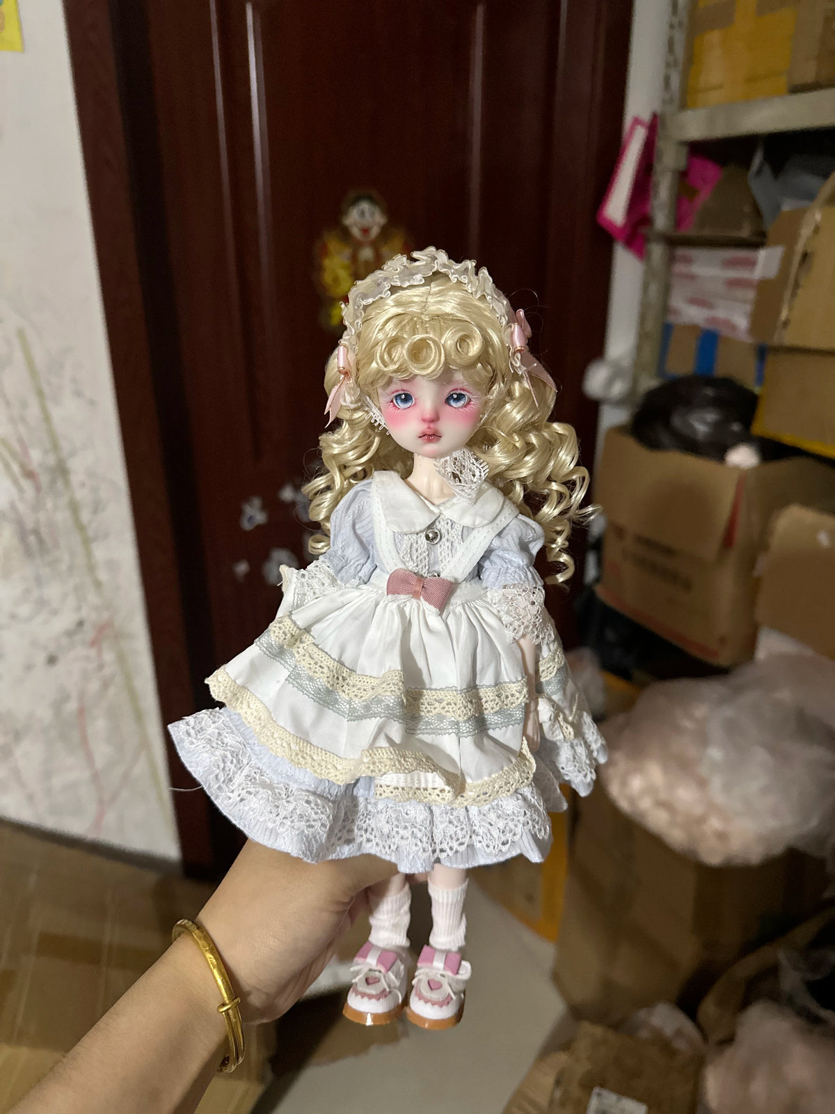 1/6 BJD MJD Doll 30cm 22 Joints Lolita Style Customizable Makeup Changeable Outfit Anime Princess Girls Toy Gift
