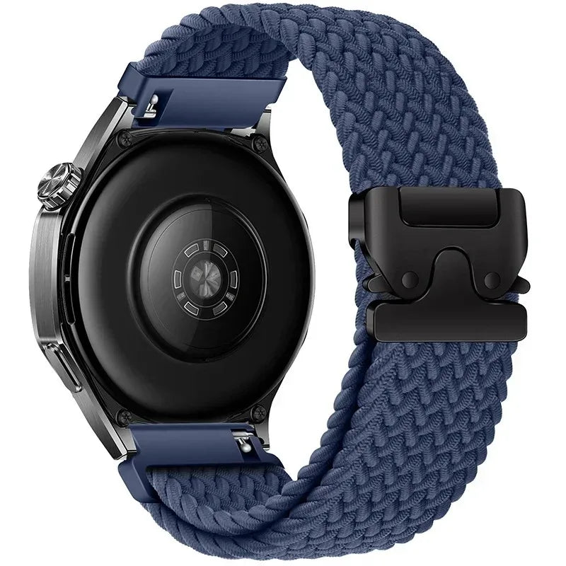 22/20mm Nylon Braided Parachute Buckle Strap for COROS APEX 4 42mm/PACE 4-Pro Bracelet Band for Suunto Vertical 2/Race 2-1-S/Run
