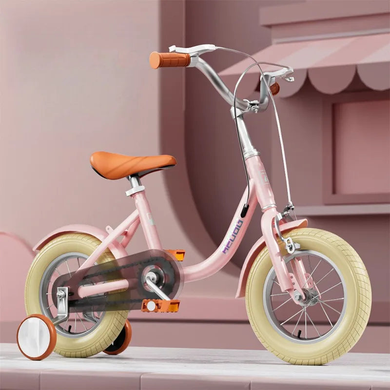 Children's bicycle with auxiliary wheels 12-14-16-18-20 inches