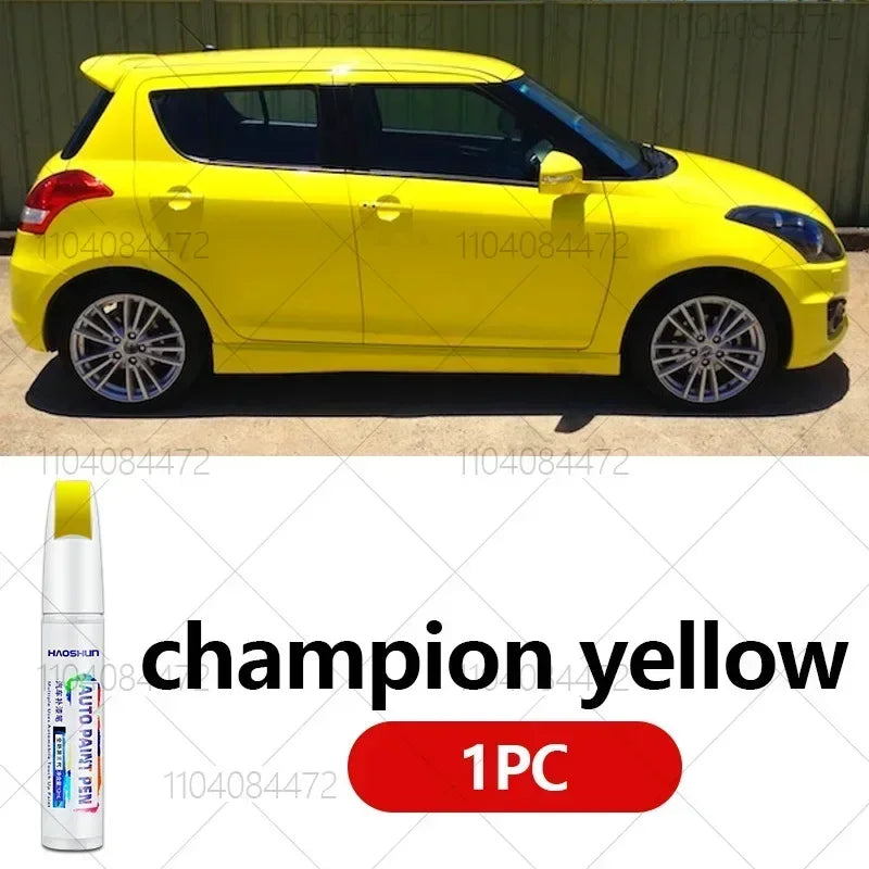 Paint Repair Pen Touch Up Scratch Remover DIY Auto Accessories Black White yellow For Maruti Suzuki Swift 2004-2025 ZC83 ZC33 WB