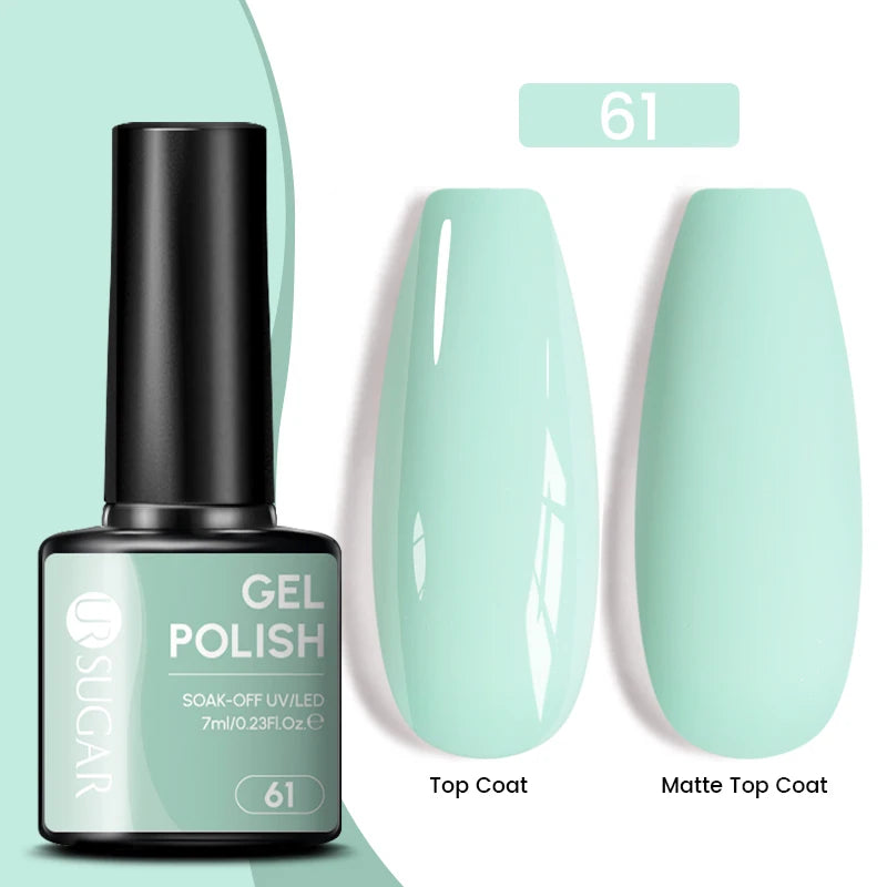UR SUGAR 7.5ml Reflective Magnetic Gel Nail Polish Glitter Silver Pink Magnet Gel Soak Off UV LED Nail Manicure Varnish UV Gel