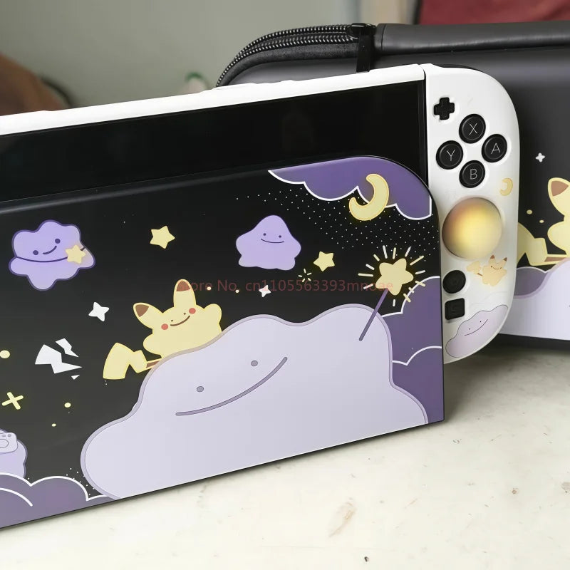 Switch Ns2 Hard Shell Protective Case For Cute Anime Character Pattern Handheld Game Console Accessories Periphery Joystick Cap