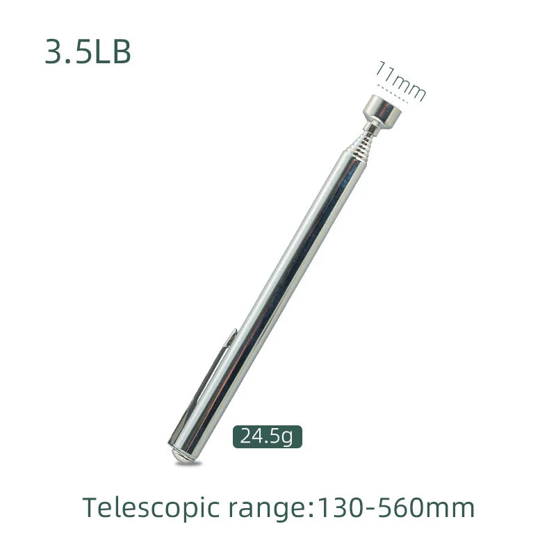 Flexible Magnetic Pickup Tool Extendable Magnetic Handheld Stick with Non-Slip Handle Retrieval Tools for Pick-up Screws Nuts