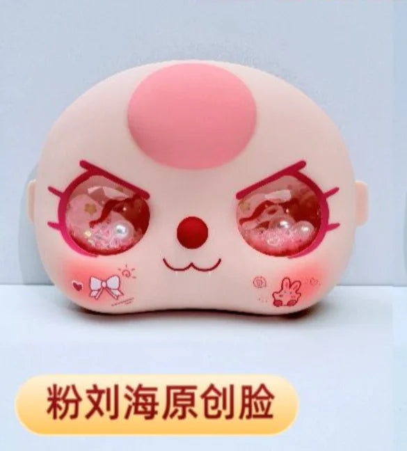 In Stock Baby Three 400% Bb3 Exquisite Quicksand Eye Replacement Part Cute Doll Accessoires Face Shell