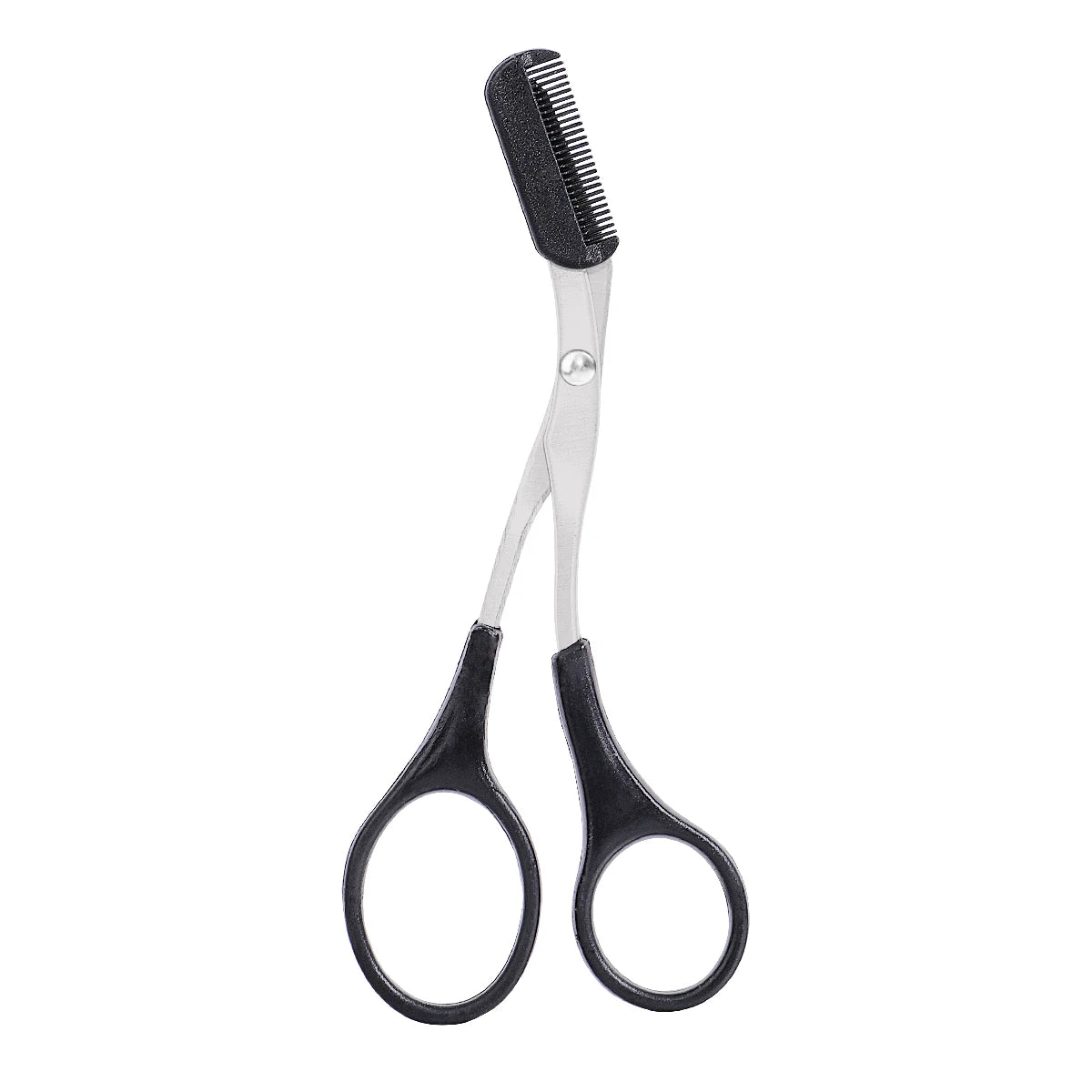 1PC Eyebrow Trimmer, Professional Eyebrow Trimmer with Comb Eyebrow Scissors, Suitable for Men and Women, Christmas Gift