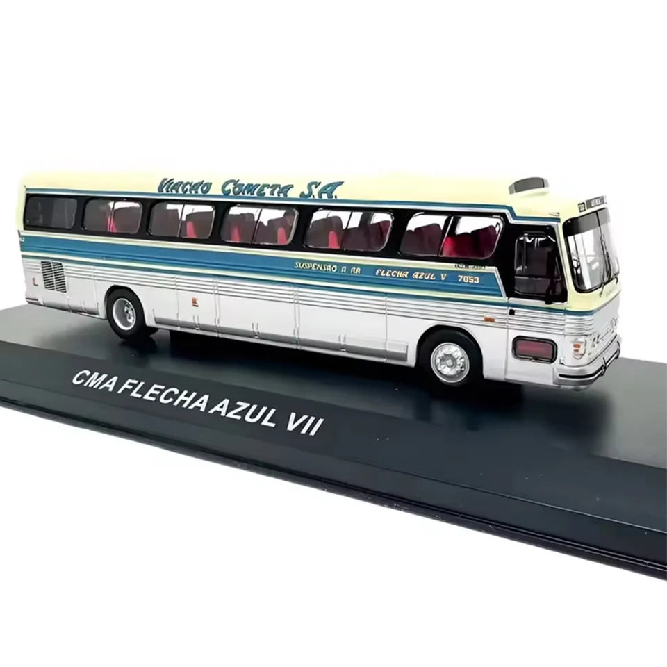 Brazil Bus Rare Diecast Scale 1:72 CMA Flecha Azul II Car model