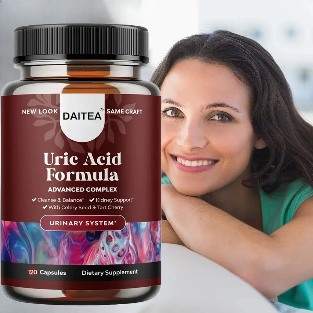 Uric Acid Formula - Kidney Cleanse Uric Acid Support, Joint Supplement, and Improves Immunity Supplement
