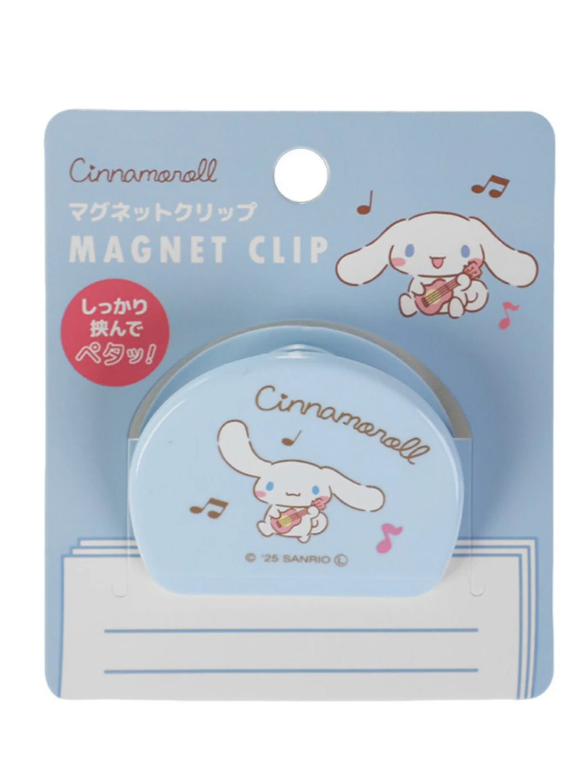 1pc Sanrio Hello cute kitty Kuromi Cinnamoroll Cartoon Refrigerator Magnet Paper Clip Cat Memo Organizer