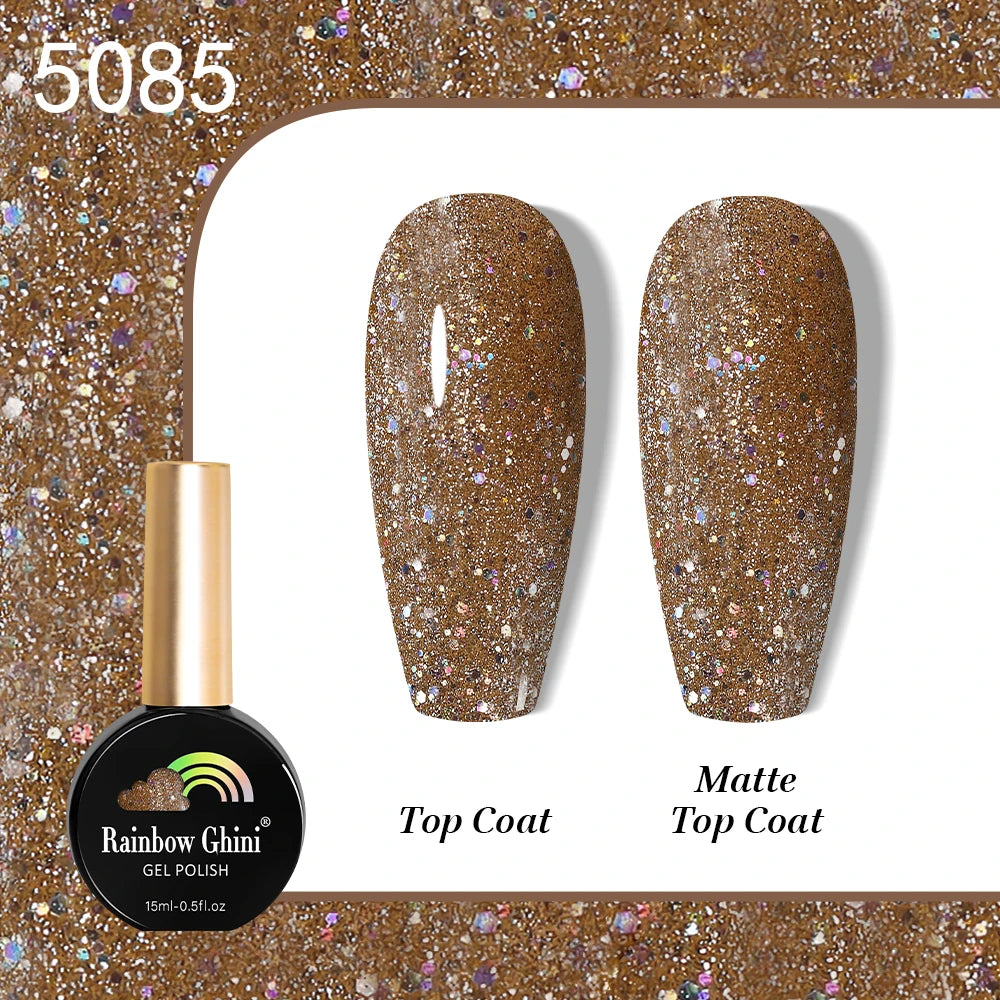RG 15ML HEMA&TPO FREE Summer Series Fluorescent Gel Polish in Sporty Style Y2K Nail Polish Suitable for Parties Nail Art UV Gel