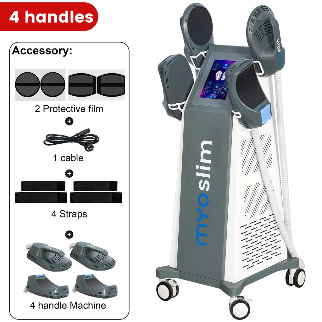 MyoSlim 6500W RF EMS Body Sculpting Machine  Technology  Professional Fat Burning & Muscle Toning Equipment