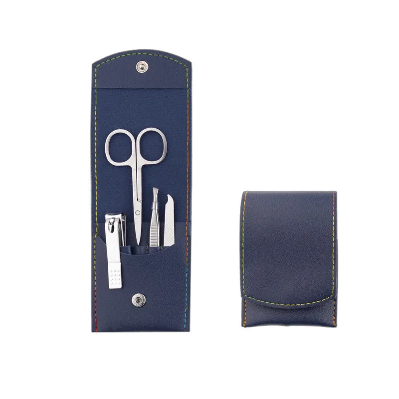 4-Piece Nail Clipper Set for Manicure and Pedicure, Nail Scissors, Foot Nail Grooming Gift, Beauty Pliers