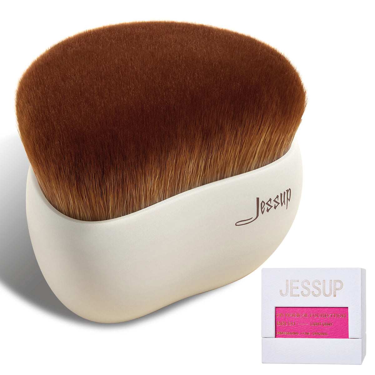 Jessup Eyeliner Brush Makeup Thin Bent Precision Angled Flat Definer Ultra Fine Pencil Precision Synthetic S151