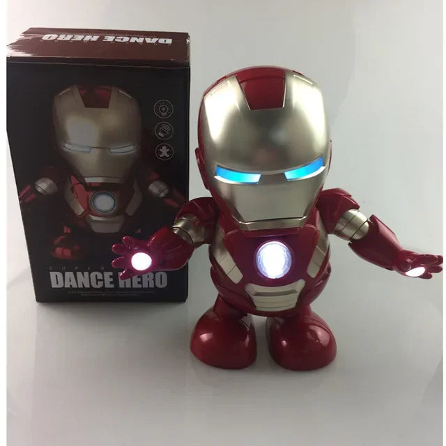 New 19cm Music, Lighting, Electric Dancing Robot Toy, Birthday And Holiday Gift