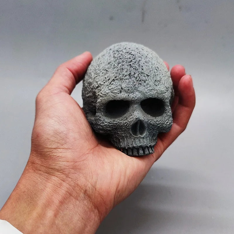 Silicone Skeleton Mold for DIY Resin Gypsum Halloween Handicraft Tools Candle & Soap Mould Making Kit