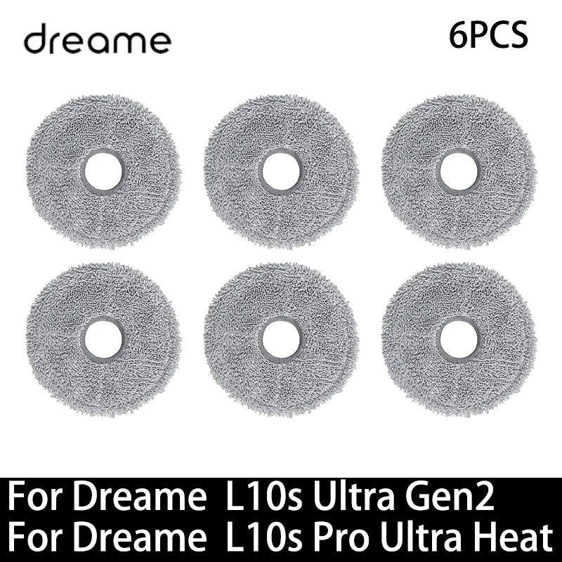 For Dreame L10s Ultra Gen2 / L10s Pro Ultra Heat Vacuum Cleaner Replacement Accessories Main Side Brush HEPA Filter Mop Dust Bag