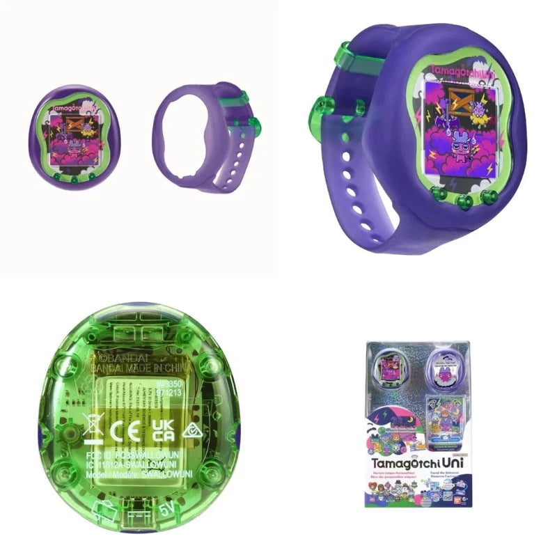 Bandai Tamagot Uni Travel To Angel Festival Monster Carnival Pix Funct Color Screen Game Pet Meets Networking Gift Toy