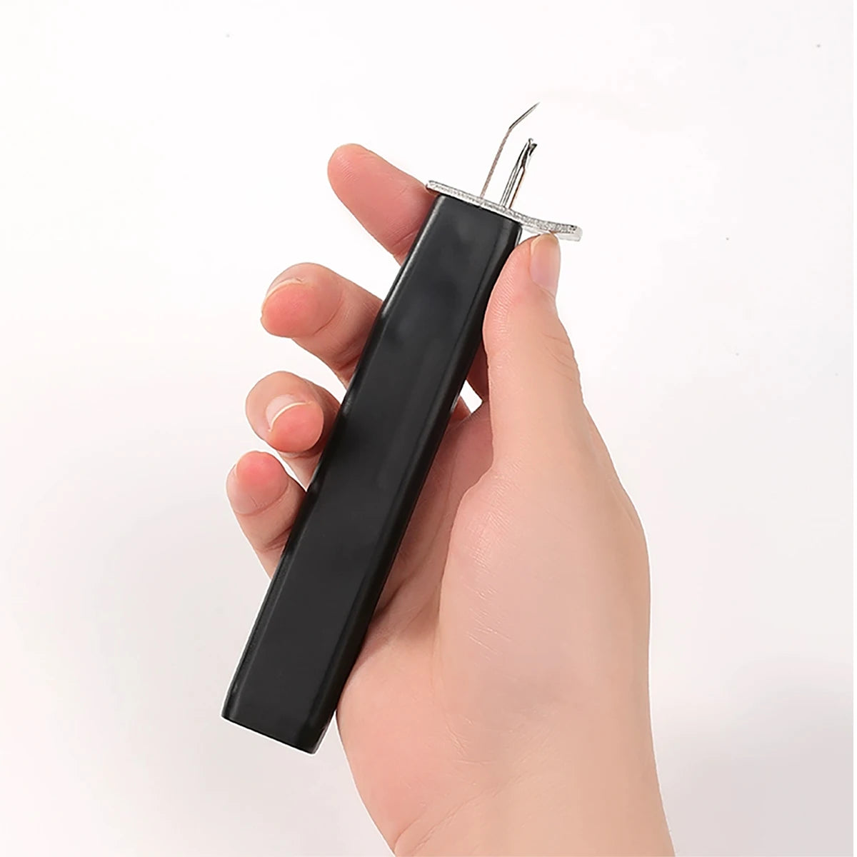1 Bead Knotting Tool, Suitable for DIY Jewelry Making, Ensures Pearl Knotting, Suitable for Jewelry Designers and DIY Craftsmen, High-Quality Feel - Black