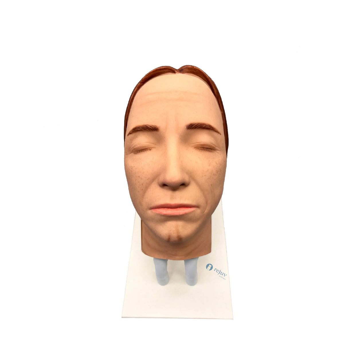 Cosmetic Injection Model, Silicone Female Face Mannequin for Injection Training Aesthetics Botox Dermal Filler Courses