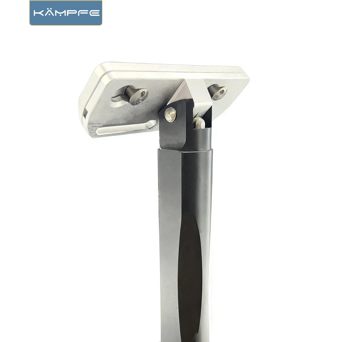 KAMPFE Shaving Kit Manual Safety Razor with Stand Classic CNC machined Razor Gift for Father