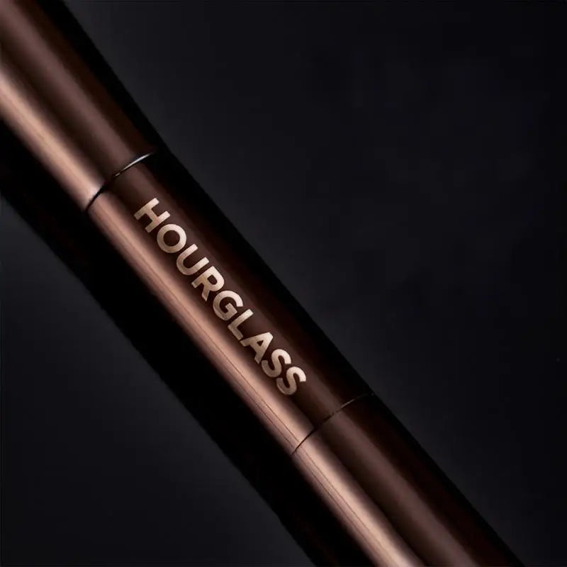 Hourglass Makeup Brush- No.18 Veil Powder Brush Soft Fiber Hair Double Head Powder Fashion Design Single Face Brush