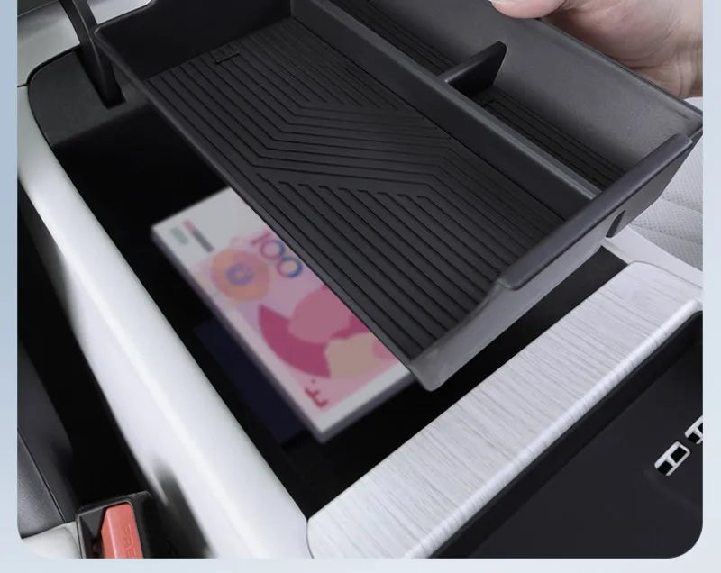 Armrest Storage Box For GEELY EX5 2026 Proton EMAS 7 2025 Organizer Interior Accessories