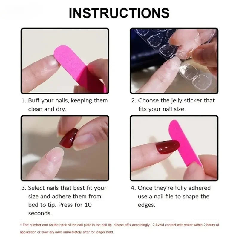 24pcs wearable false nail kit, randomly shipped; almond-shaped pearl starlight false nails; artistic flower press-on nails.
