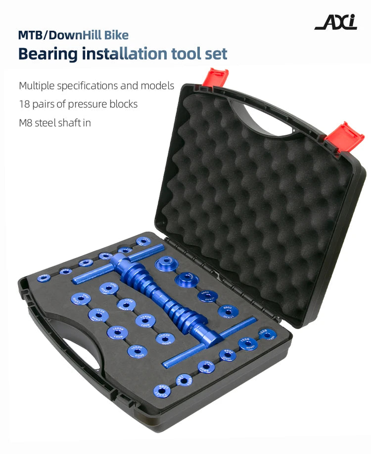 Bicycle Wheels Hub Bearings Press Set Bearings Pressed Bottom Bracket Tool Bike Accessories Bearings Extractor Installation Tool