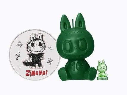 Genuine POP MART THE MONSTERS 10th Anniversary LABUBU Aromatherapy Candle Blind Box Gift