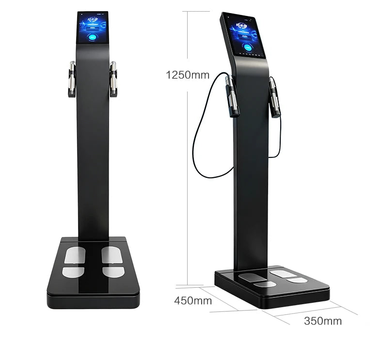 Professional 3D Whole Body Health Scanner Touch Screen Body Composition Analyzer