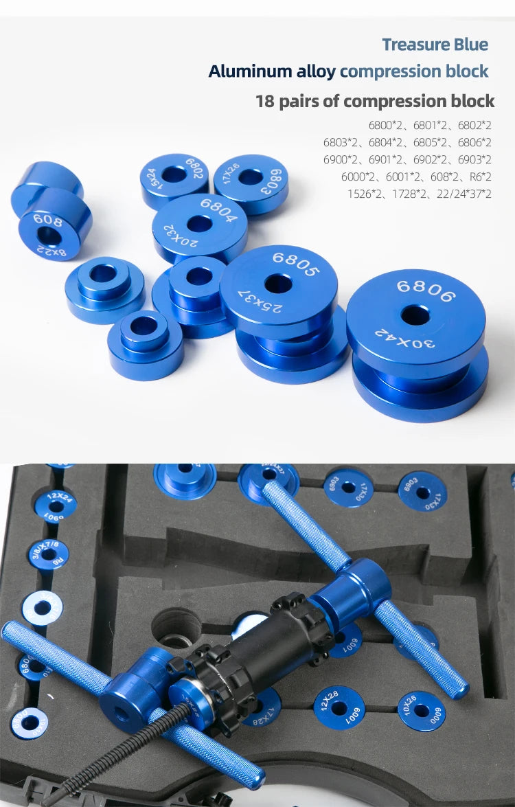 Bicycle Wheels Hub Bearings Press Set Bearings Pressed Bottom Bracket Tool Bike Accessories Bearings Extractor Installation Tool