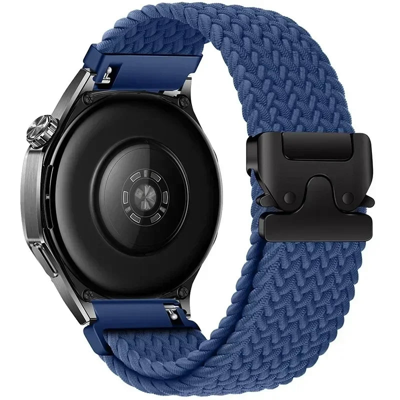 22/20mm Nylon Braided Parachute Buckle Strap for COROS APEX 4 42mm/PACE 4-Pro Bracelet Band for Suunto Vertical 2/Race 2-1-S/Run