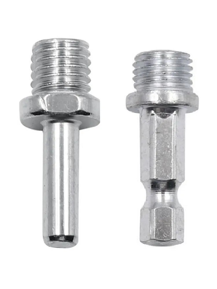 M14 Electric Drill Angle Grinder Connecting Rod Screw 14mm Thread Adapter Hexagon Rod Conversion Bar Chuck Connector Tool 1PC