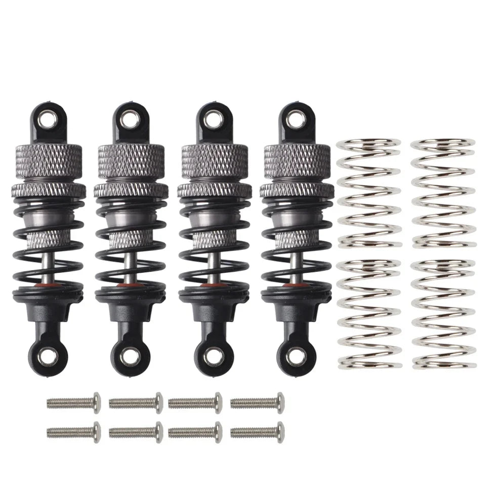 RcAidong 4pcs Aluminum Oil Shock Absorber/Damper For Tamiya TT-02 TT-01 M05 M06 1/10 RC Drift Racing Cars Chassis Parts