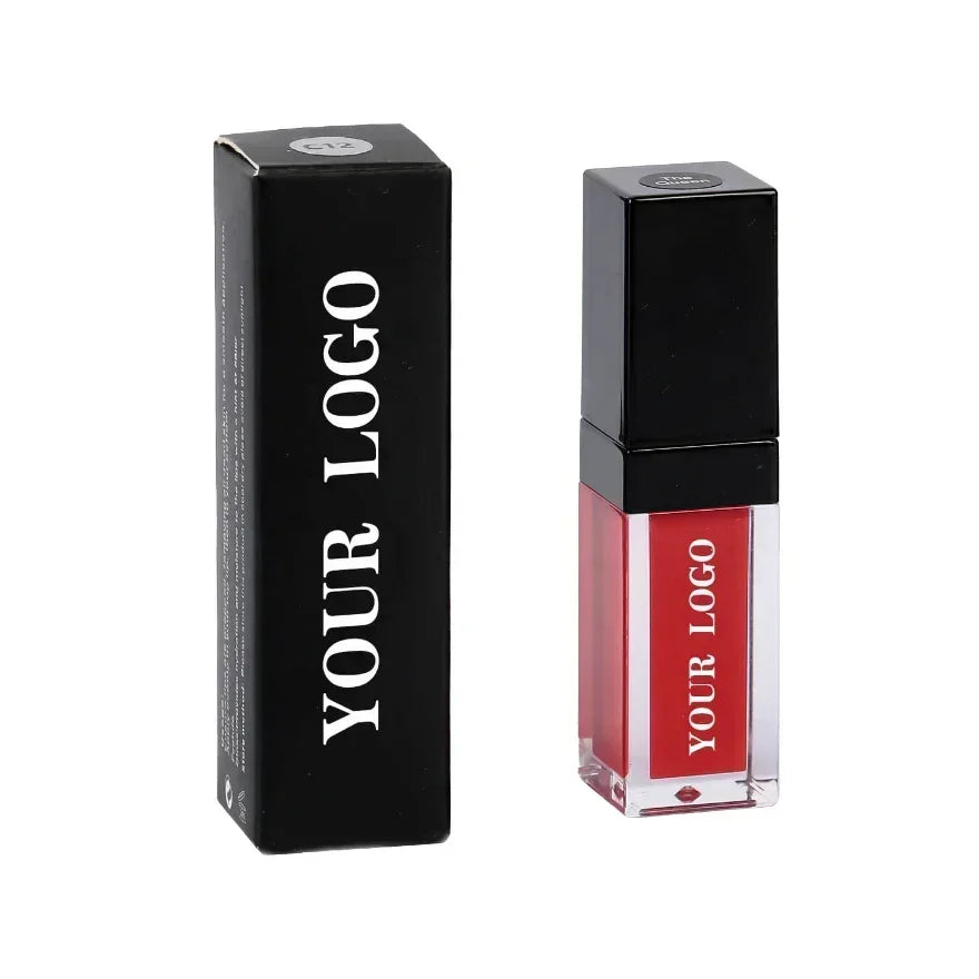 High Pigment No Logo Lip Gloss Custom Packaging Makeup Lipgloss Vegan New Arrival Lip Gloss