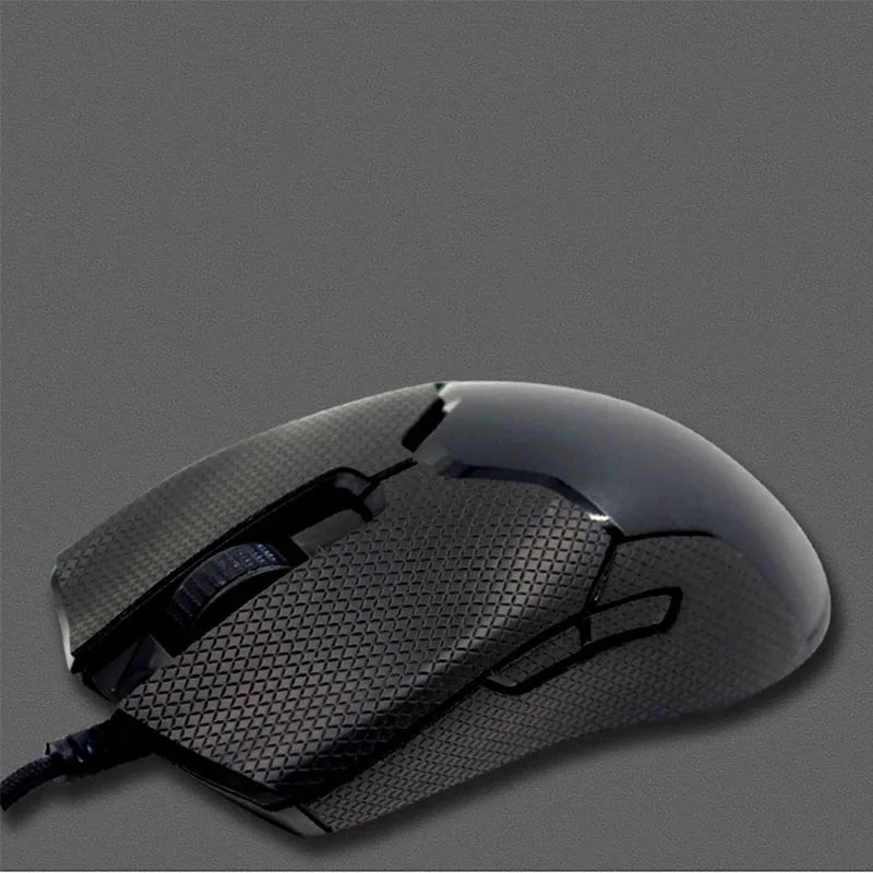 2Pcs/pack Anti-slip Mouse Tape Original Hotline Games DIY 14x7cm Mouse Skates Side Stickers Sweat Resistant Pads