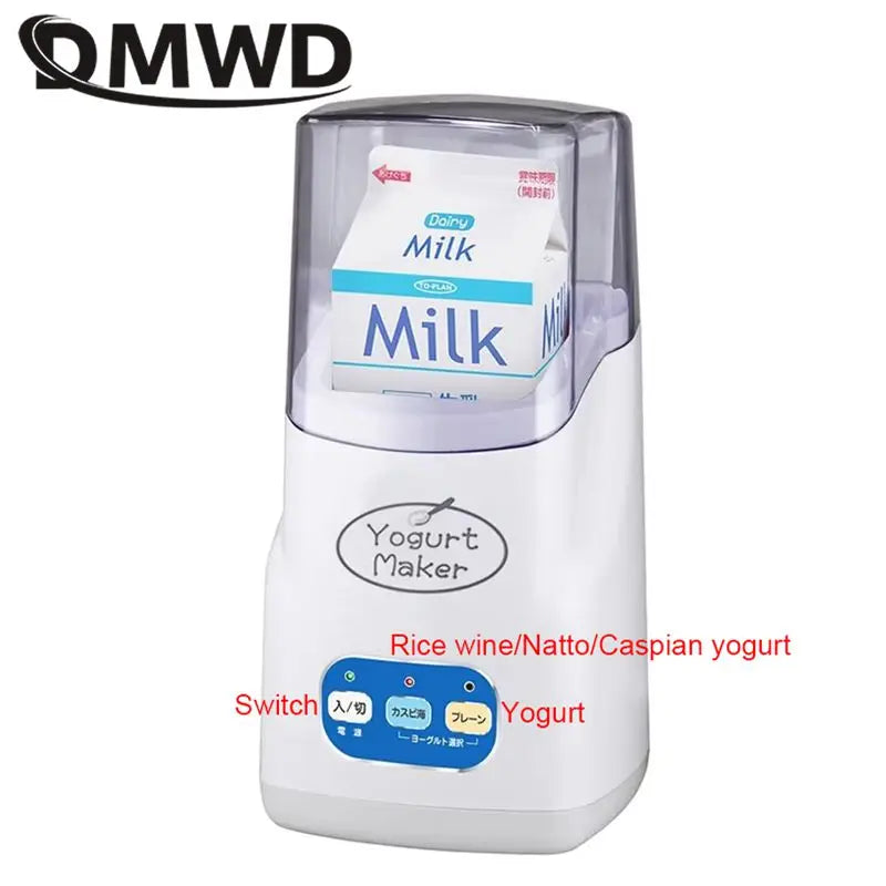 Automatic Electric Yogurt Maker Temperature control with timer Multifunctional Leben Rice Wine Natto Caspian yogurt Machine 110V