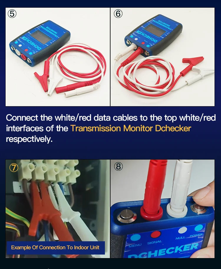 Transmission Monitor Dchecker For Daikin Split/Multi-Split SkyAir Services Troubleshooting Becomes Easy New