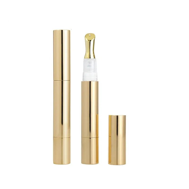 10-100pcs Empty 1-5ml Lip Liquid Tube Cosmetic Pen Lip Gloss Bottle Lipstick Container Eye Cream With Electroplated Head