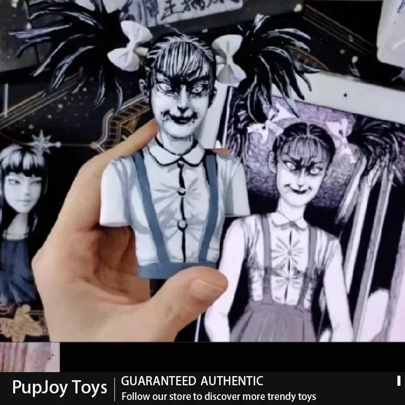 Hippers Unbox Junji Itos Strange Box Blind Box Series Vol. 2 Second Generation Collectible Figurine Tomie Merchandise Figurine