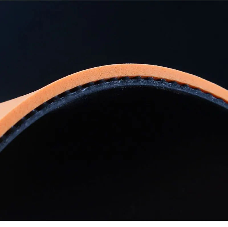 DHS Hurricane 3 H37 Table Tennis Rubber Provincial National Ping Pong Rubber Blue/Orange Sponge Professional for Backhand Loop