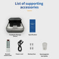 Plus P90 P100 PEMF Terahertz Therapy Foot Spa Remote Control Wireless PEMF Massager Health Care
