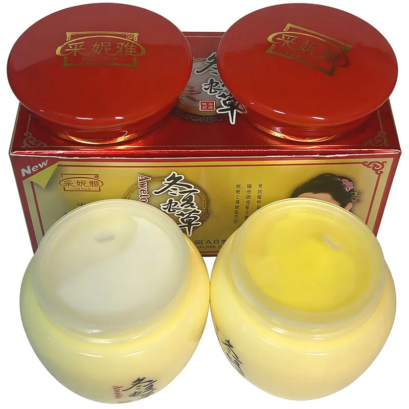 Aweto Lighthening Anti-Acne Day Night Cream Set