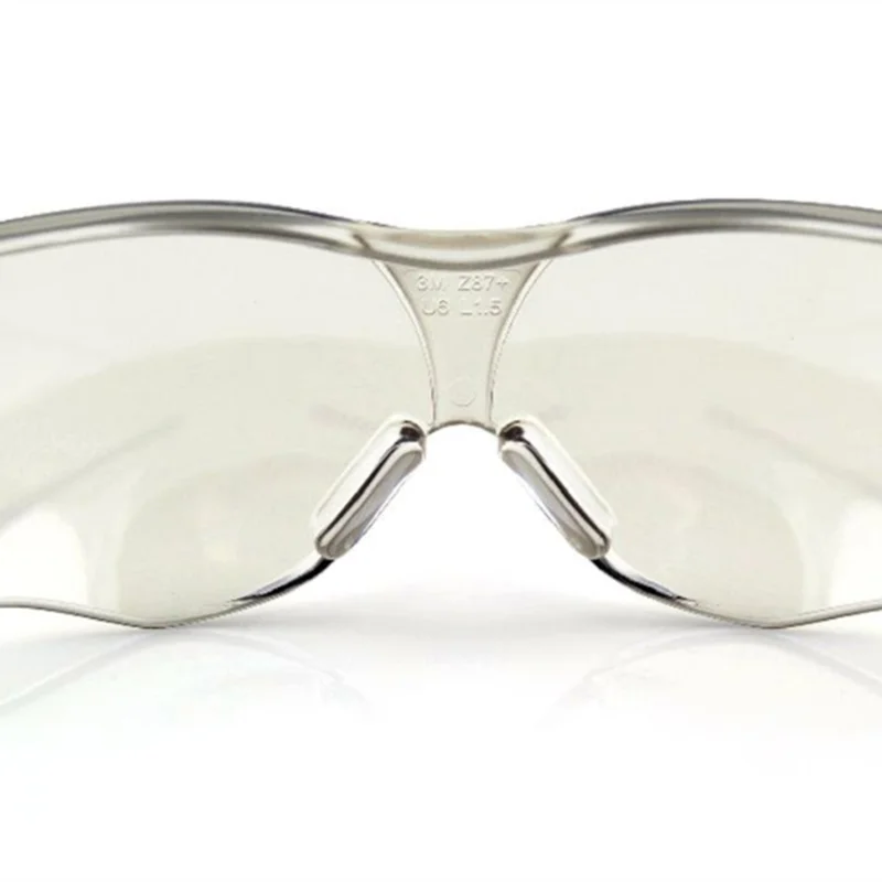 3M 10436 Safety Goggles Light Brown Lens Antiglare, Shock Proof, Dust Proof Protective Glasses