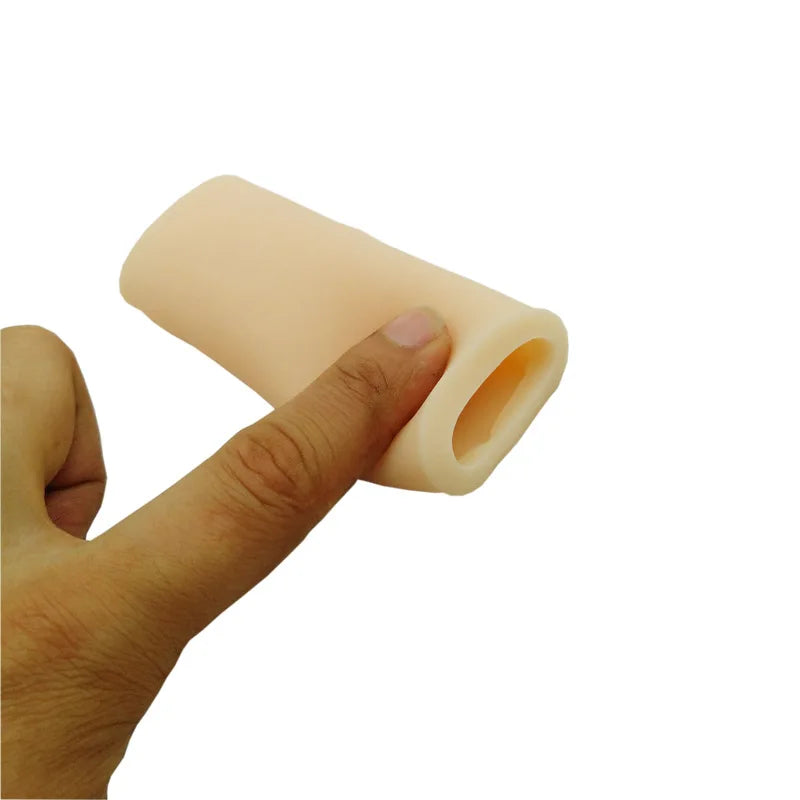1pcs S/M/L professional male amplification stretcher amplification system silicone sleeve Masters professional Exrender pump