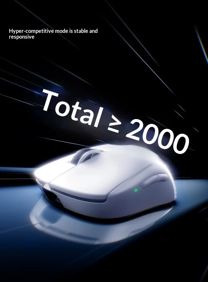 MCHOSE A7 V3 Ultra Gaming Mouse PAW3955Ti Super Sensor 20000FPS Tracking Accuracy 8kHz Polling Rate Low Latency Super Glide