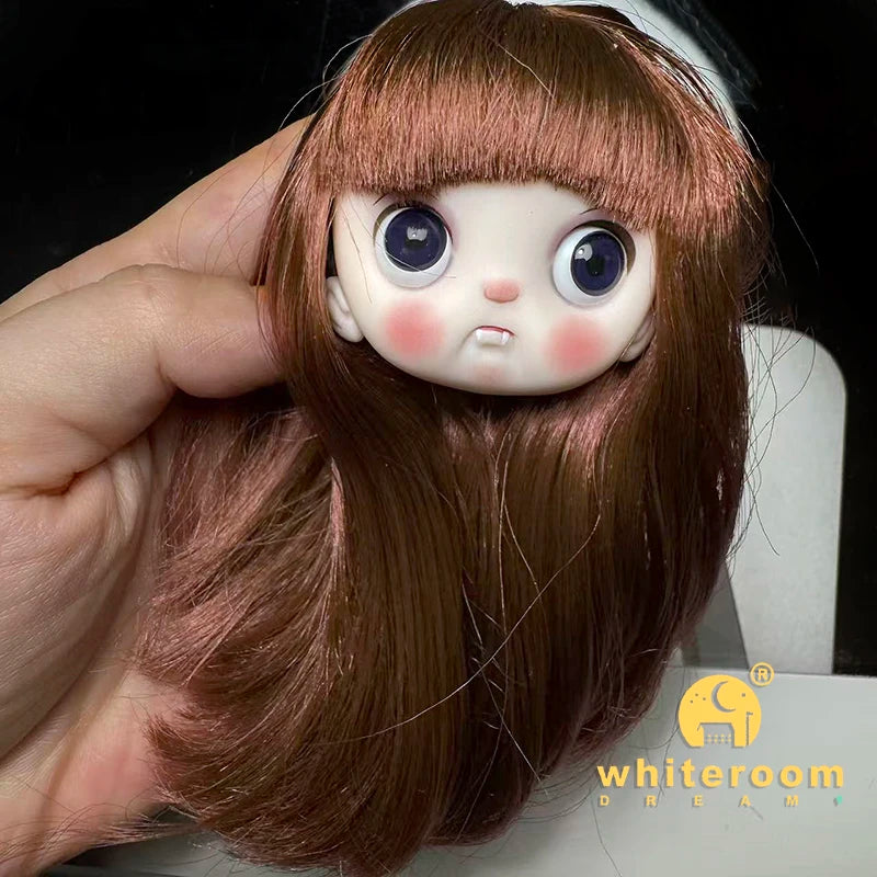 2026 Halloween Doll New OB11 BJD Witch Suit Dress bjd Doll Accessories Blood Makeup Equipment Horror Cute Girl Dress 13cm Gift
