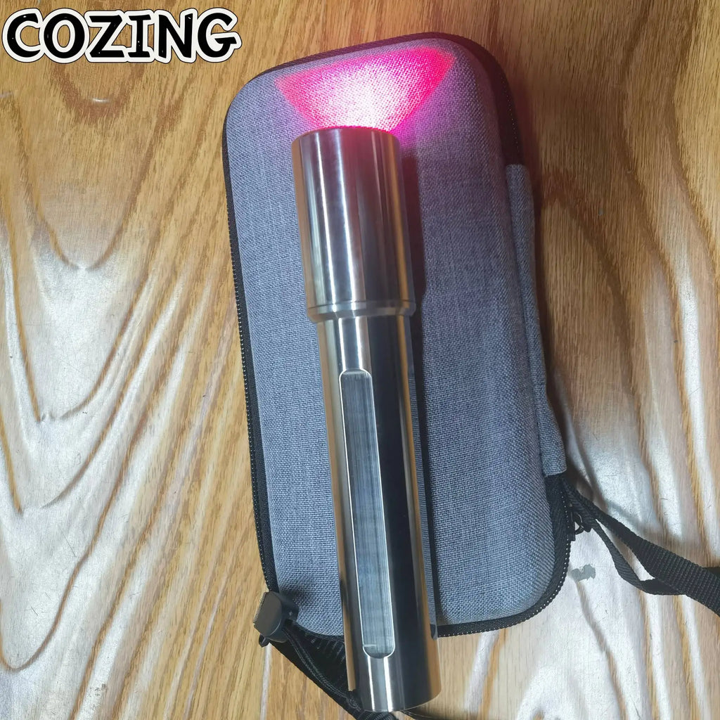 Deep Penetration LED Lamp for Joint Pain Relief, Muscle Recovery Equipment, Portable Handheld Massager Tool
