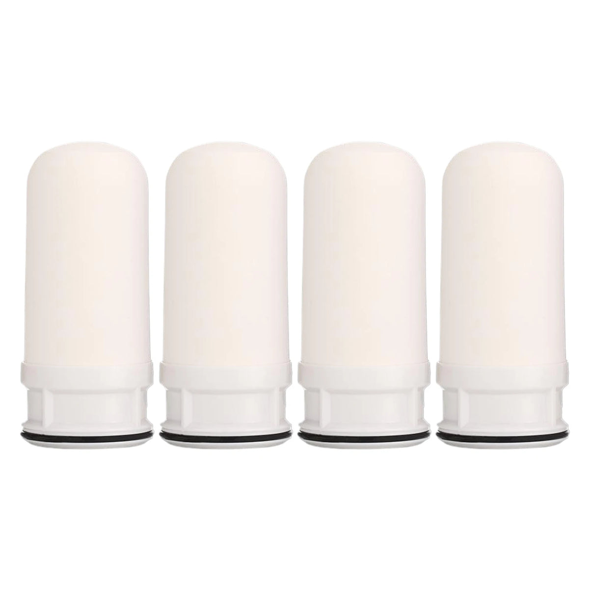 4 Pcs Replacement Ceramic Faucet Tap Water Filter Purfier Cartridge Durable Gift for Home Kitchen Housheold Easy to Use