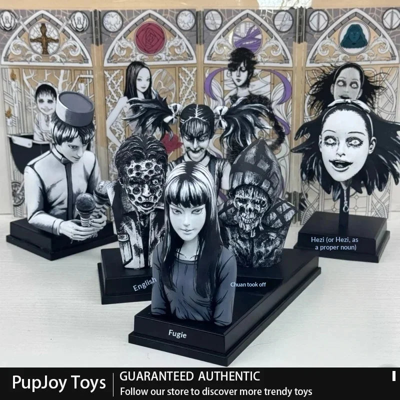 Hippers Unbox Junji Itos Strange Box Blind Box Series Vol. 2 Second Generation Collectible Figurine Tomie Merchandise Figurine