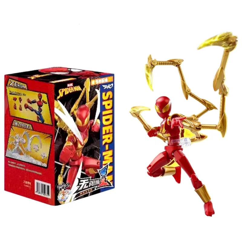 Keeppley Marvel Zero Unlimited Edition Building Block Man Multi Universe Spider Man Assembly Model Iron Spider Ornament Toy Gift